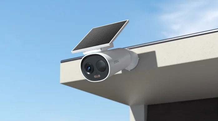 Caméra extérieure solaire Imou WiFi IP65 blanche
