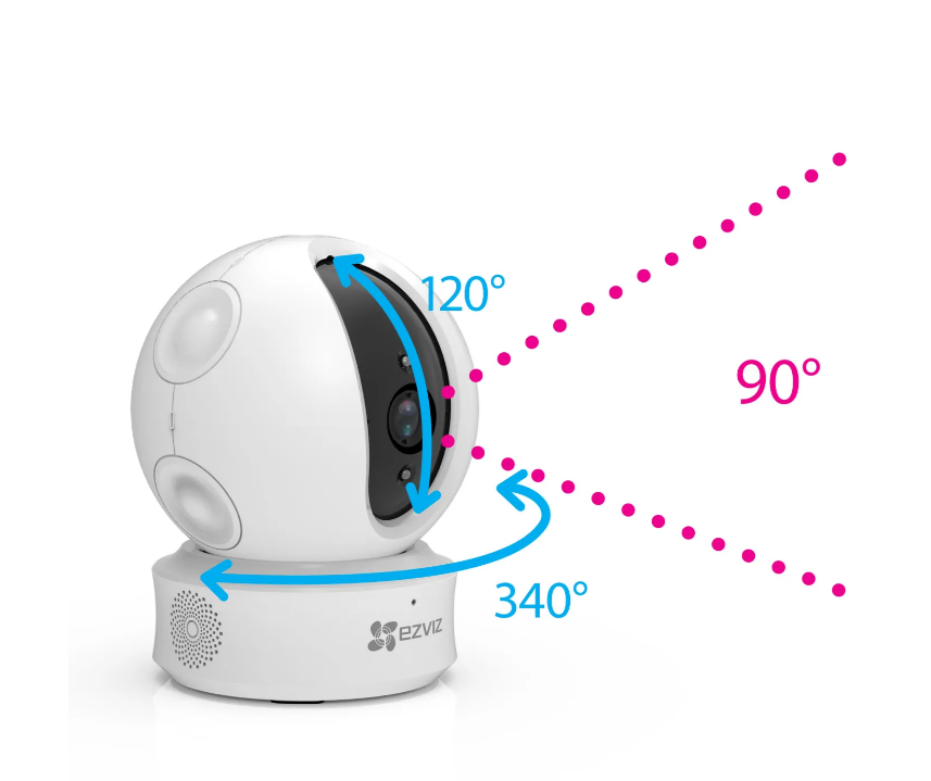Ezviz caméra d'intérieur intelligente C6C 1080p Full HD
