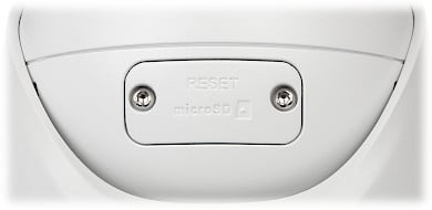 Microphone PoE à LED infrarouge Acusense Darkfighter 4 MP avec emplacement pour carte SD