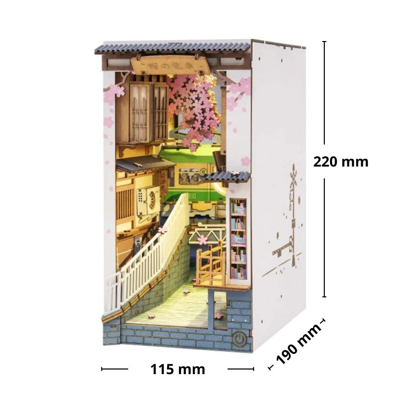 ROLIFE Book Nook Sakura Densya