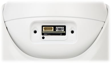 Microphone PoE à LED infrarouge Acusense Darkfighter 4 MP avec emplacement pour carte SD