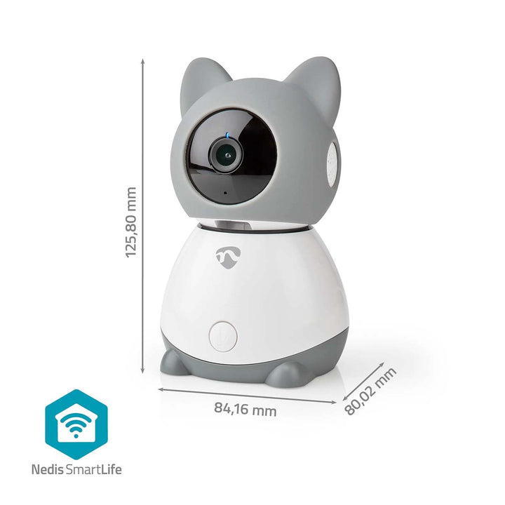 Caméra SmartLife pivotante pour l'intérieur, caméra de surveillance pour enfant/bébé