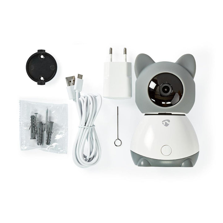 Caméra SmartLife pivotante pour l'intérieur, caméra de surveillance pour enfant/bébé