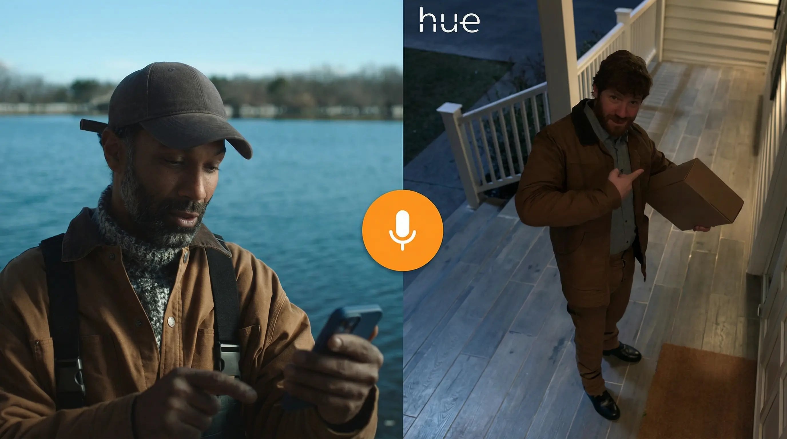Répondez au livreur ou dissuadez un intrus via l’application