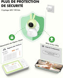 Caméra Babyphone COCOCAM 5MP Avec Suivi Automatique