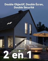 Caméra Connectée au Téléphone Imou avec Double Objectif 360°