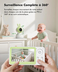Caméra Babyphone COCOCAM 5MP Avec Suivi Automatique