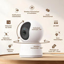 Cam�ra de surveillance sans fil XIAOMI 3MP Smart - vue detaillee