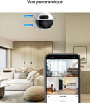 Caméra Connectée au Téléphone EZVIZ C7 4MP – PTZ 360°