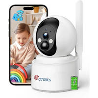 Caméra Connectée au Téléphone Ctronics 4G LTE & Batterie