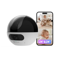 EZVIZ C7 Caméra de Surveillance 4MP 360°Caméra Connectée Smartphone