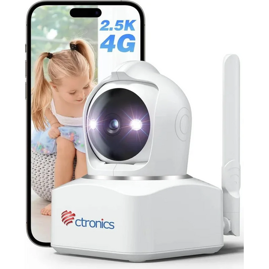 Caméra Connectée au Téléphone – WiFi & 4G LTE