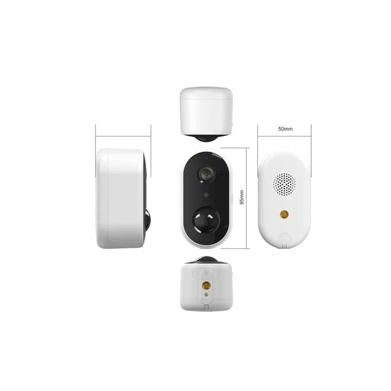 Caméra IP extérieure Wi-Fi 1080p sur batterie GO1