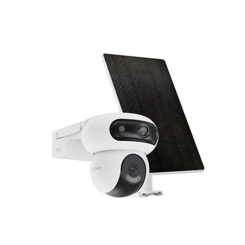 Caméra Solaire Connectée Ezviz HB90 – Double Objectif Blanc