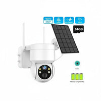Caméra de Surveillance Solaire Détection Humaine PIR