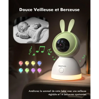 Caméra Babyphone COCOCAM 5MP Avec Suivi Automatique 