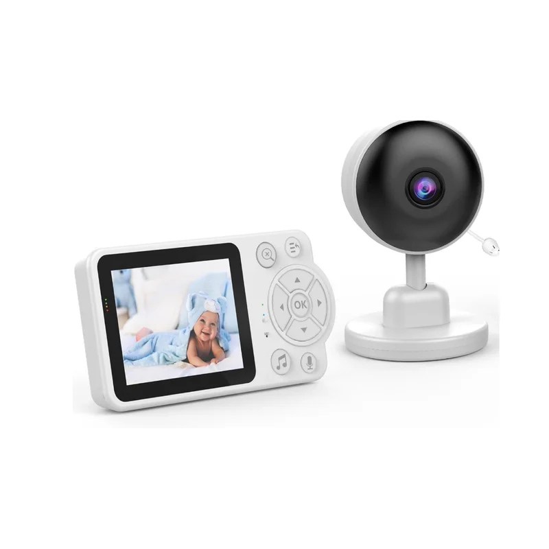 Caméra Babyphone  Zoom 4× Température Sans WiFi