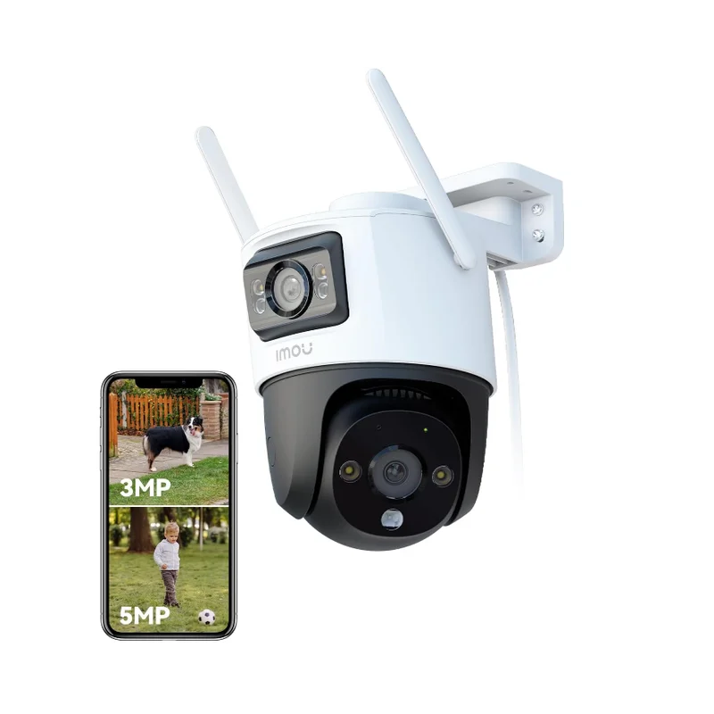 Caméra Connectée au Téléphone Imou avec Double Objectif 360°