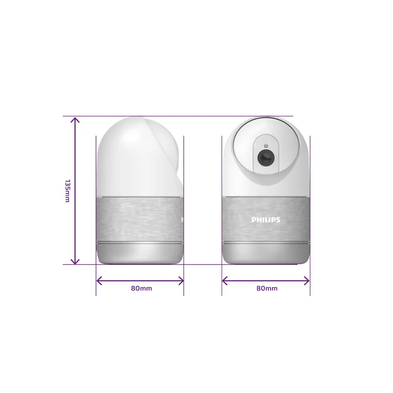 Caméra Intérieure Motorisée Philips WelcomeEye Look
