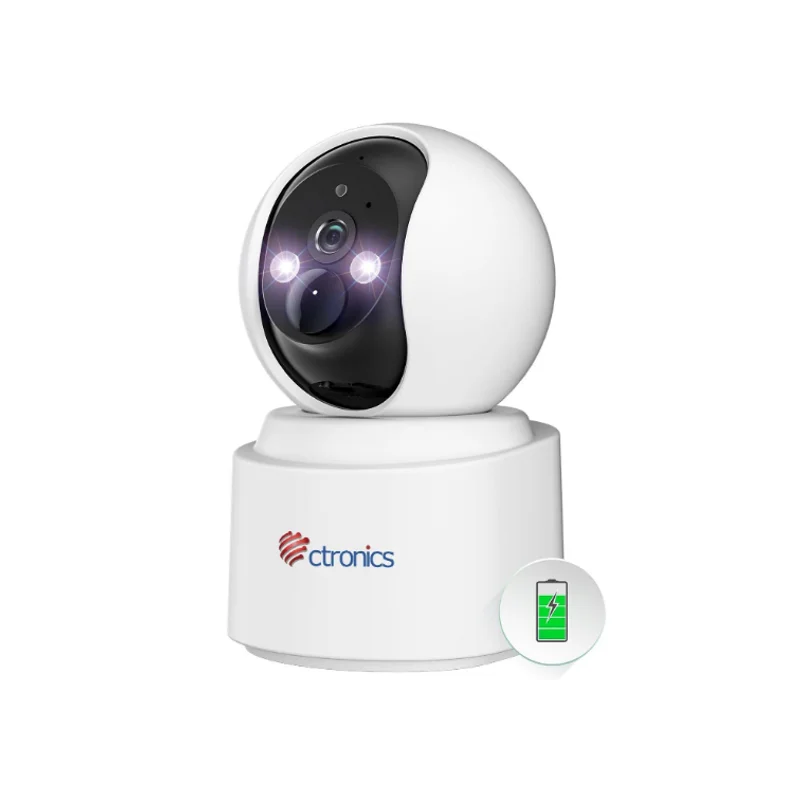 Ctronics Caméra Surveillance WiFi Interieur sans Fil avec batteries