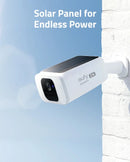 Camera de surveillance extérieure CellGo + panneau solaire