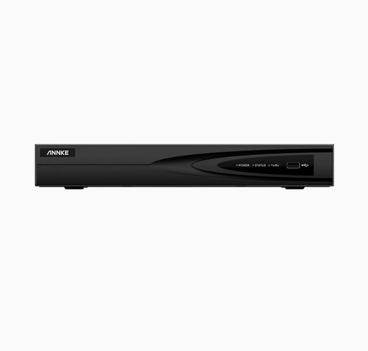 NVR PoE 4K 4 canaux, H.265+, Détection de mouvement, RTSP et ONVIF pris en charge