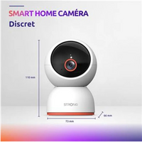 Caméra Intérieure WiFi 4K STRONG – PTZ 8MP