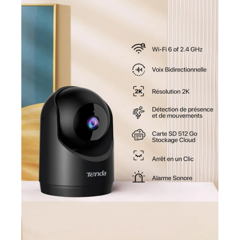 Caméra Connectée Téléphone Tenda CP3 V3.0