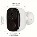 Caméra de sécurité extérieure sans fil longue portée