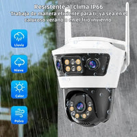 Caméra Extérieur double objectif détection IA