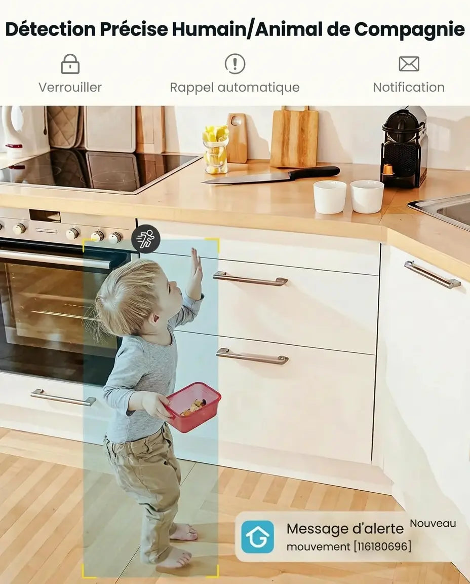 Babyphone Vidéo Caméra Surveillance Bébé