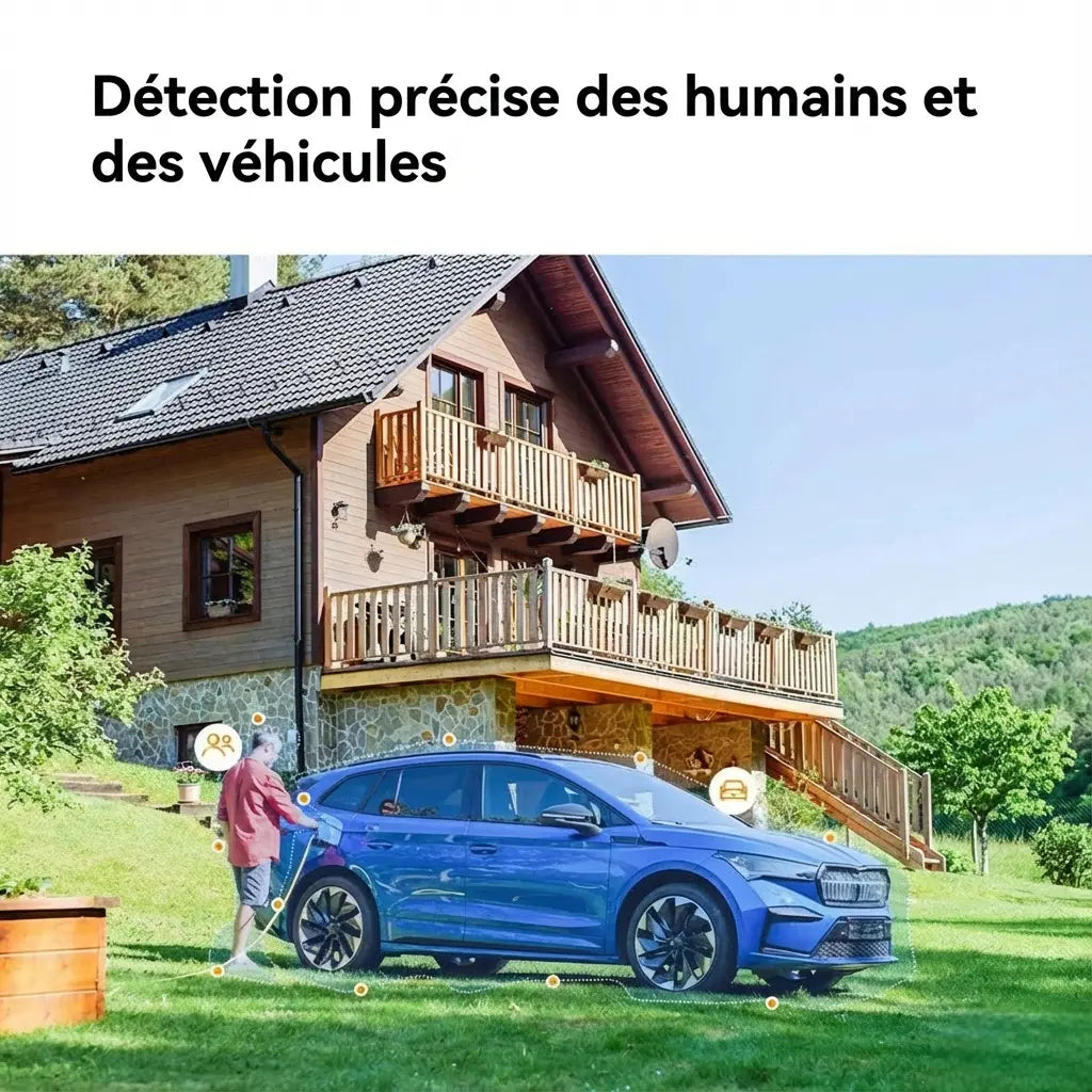 Caméra Connectée Téléphone ZOSI WiFi 1080P