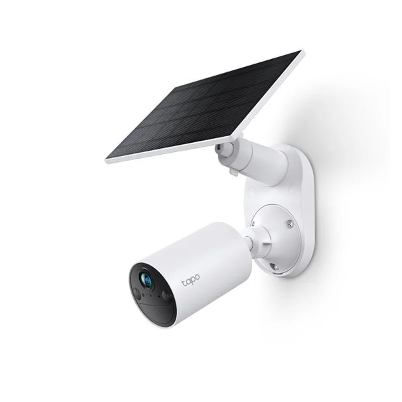 Kit de caméra de sécurité à énergie solaire TP-LINK Tapo TC82 KIT extérieur Blanc et Noir