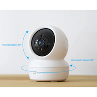 Caméra Intérieure EZVIZ avec vision à 360° blanc