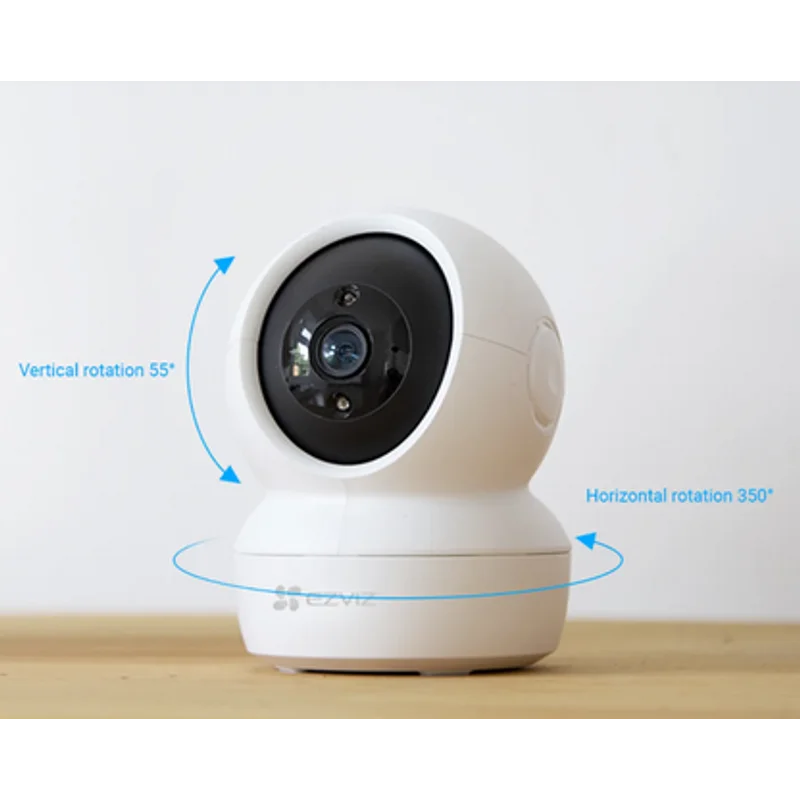 Caméra Intérieure EZVIZ avec vision à 360° blanc