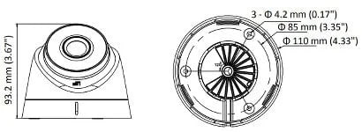 Caméra Extérieur hikvision 4MP