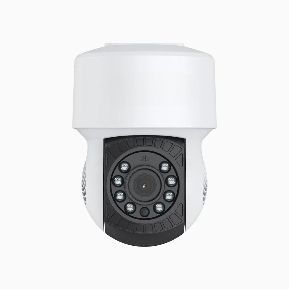 APT200 - Caméra de surveillance dôme filaire 1080p, orientation sur 350° et inclinaison sur 90°, vision nocturne infrarouge à 100 pieds, étanche IP65