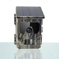 Caméra Solaire de Chasse – 4K Vision Nocturne Autonome