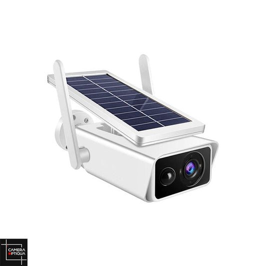 Caméra de Surveillance Extérieure Solaire | Sécurité Écologique & HD 4MP