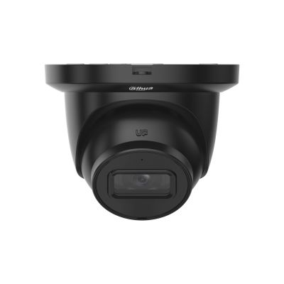 Dahua IPC-HDW2841TM-S Noir | Tourelle 8MP/4K | WizSense | Slot SD | PoE | IR LEDs | Micro intégré.