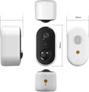 Caméra Extérieure Wi-Fi 1080p sur batterie GO1