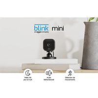 Caméra de surveillance  WiFi Mini – Noire