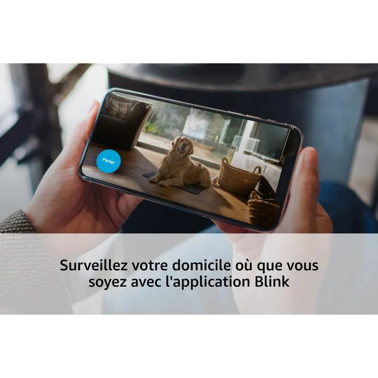 Caméra de surveillance  WiFi Mini – Noire